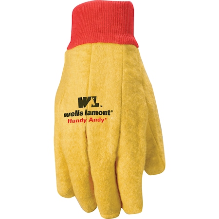 Wells Lamont Wells Lamont Men's Chore Gloves Red/Yellow XL 1 pair 300XL